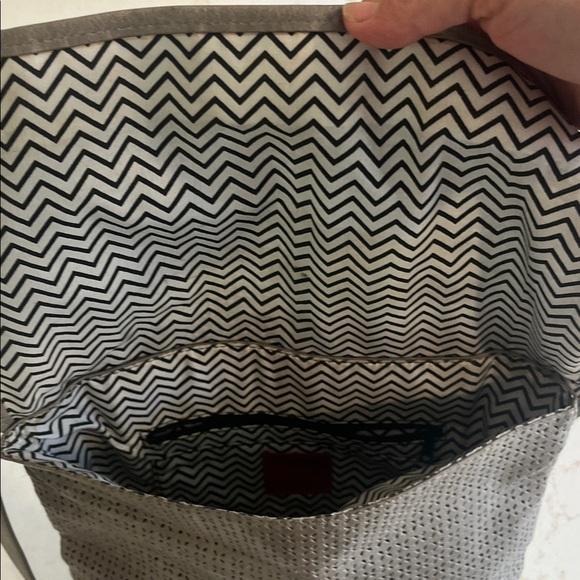 HOBO Charcoal Perforated Crossbody Bag - Picture 5 of 7